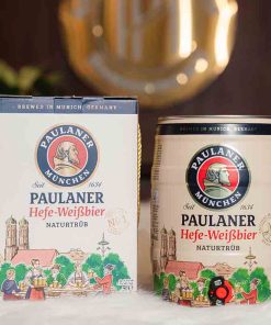 BIA BOM PAULANER 5 LÍT MÀU TRẮNG