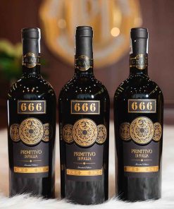 Rượu Vang Đỏ Ý 666 Primitivo Di Puglia Limited Edition