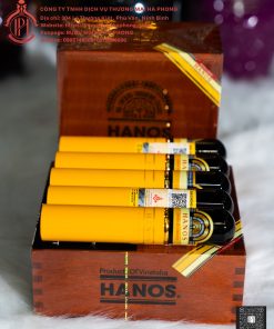 CIGAR HANOS 52 HỘP GỖ 10 ĐIẾU